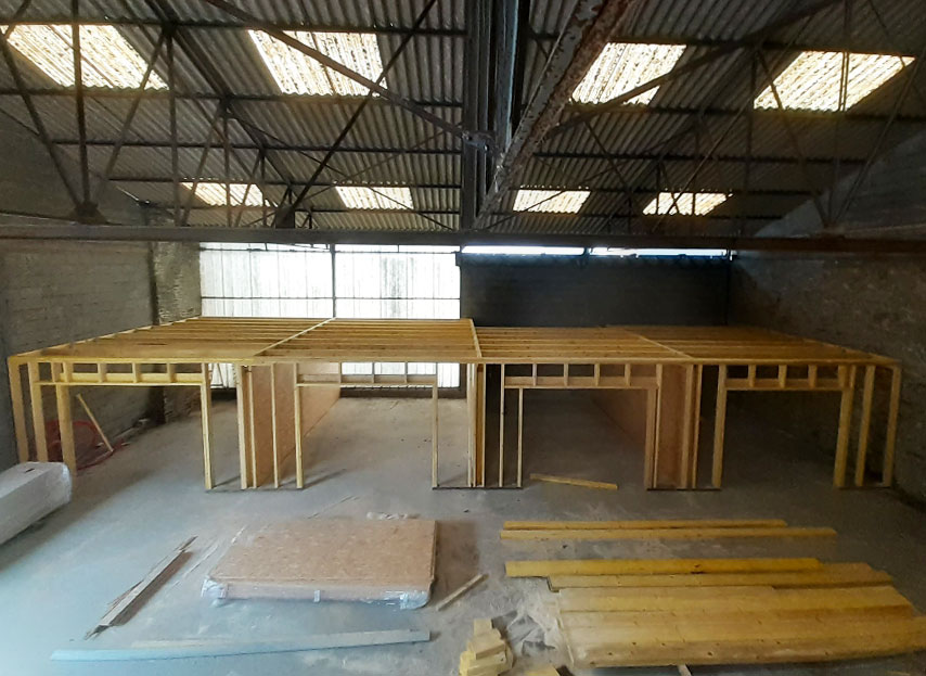 Création box bois Gestel